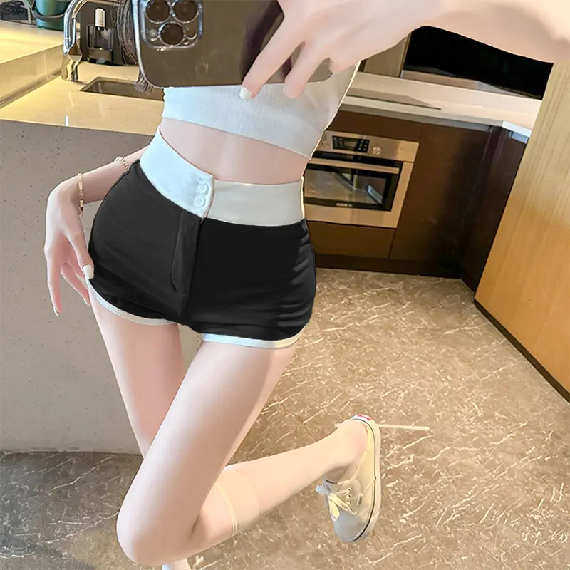 Fashion Casual High Waist Slim Fit Sexy Jazz Dance Hot Pants Shorts For Women