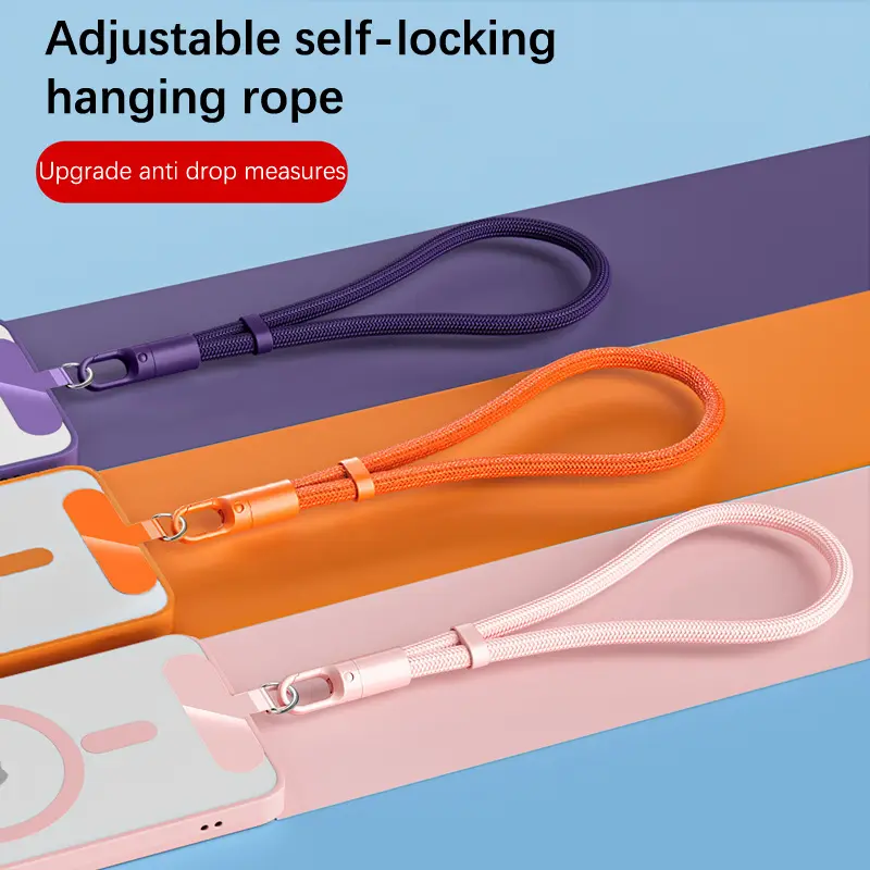 Lanyard - Adjustable Phone Strap Clip Holder For All Phone Case 7mm Thick (Neck & Shoulder & Crossbody / Wrist)