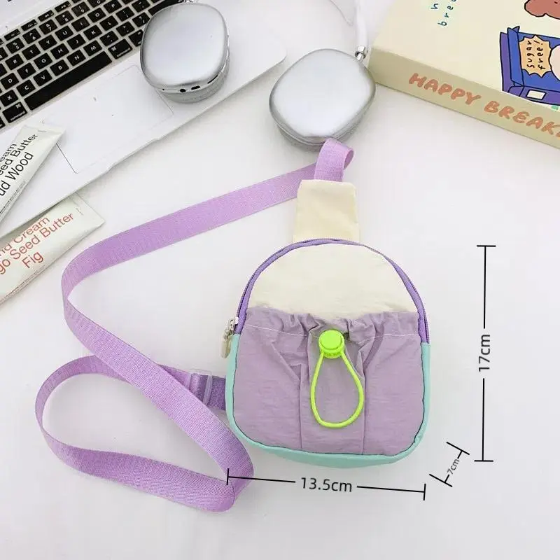 Chest Bag For Kids Little Boy Play Travel Collection Simple Casual Shoulder Crossbody Bag Boys And Girls Coin Purse Backpack