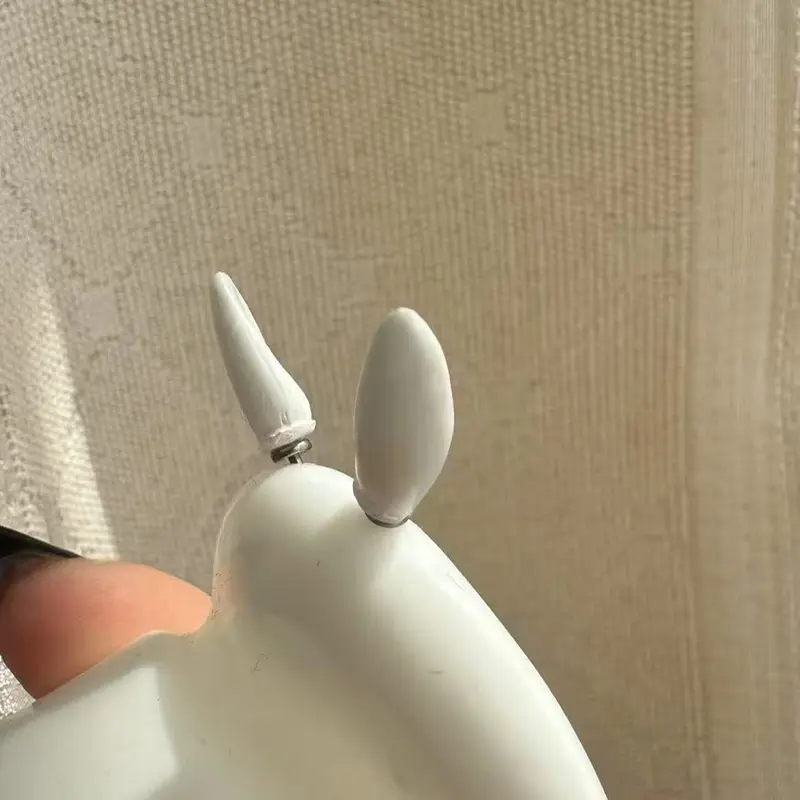 1Pair Cartoon Cute Rabbit Ears Ear Bone Nail For Women Girls Fashion Personalized Piercing Earrings Jewelry Accessories Gifts