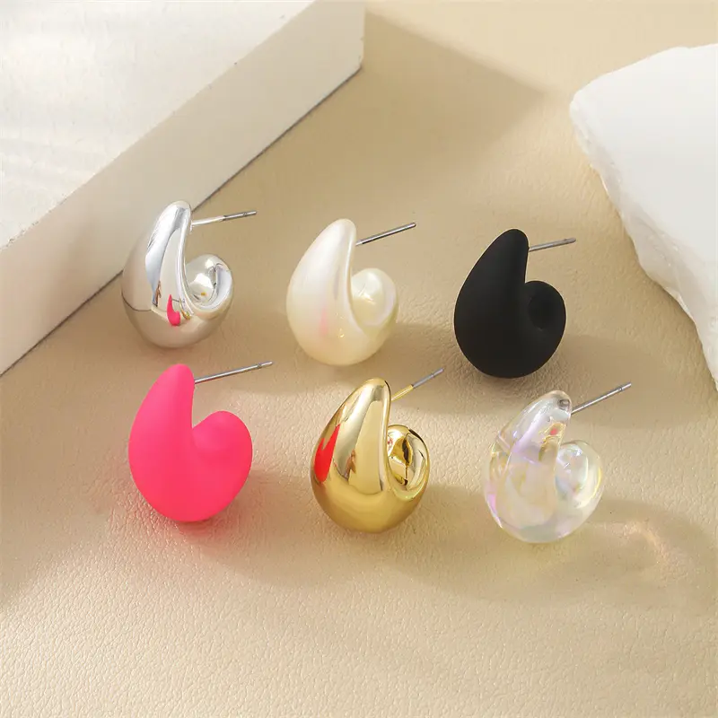 Classic Fashion Teardrop Women's Earrings Set - Stylish Ear Accessories