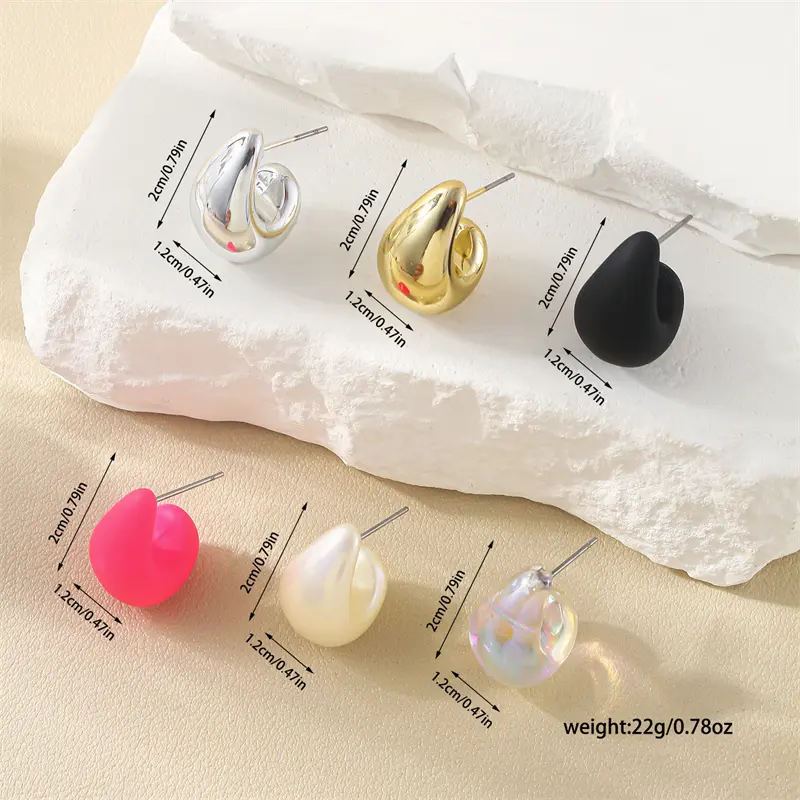 Classic Fashion Teardrop Women's Earrings Set - Stylish Ear Accessories