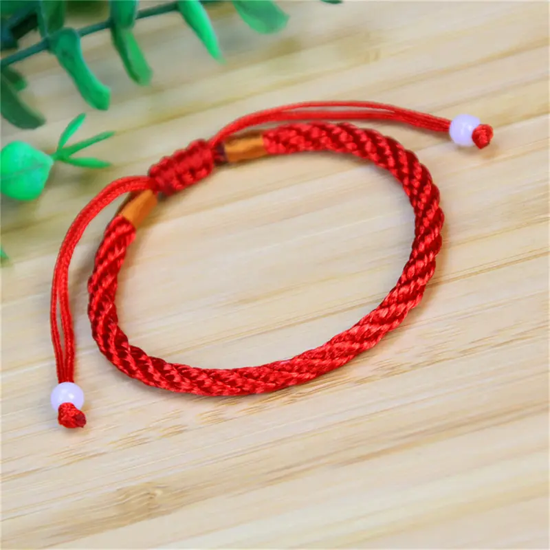 New Classic Red String Bracelet Lucky Red Rope String Wrap Bracelet Good Luck For Women Birthday Gift