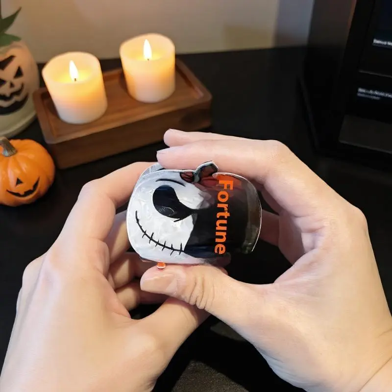Halloween Jack Pumpkin Hair Clip Shark Mouth Apple Face Cross-Border Festival Headwear Korean Style Hair Accessories For Kids