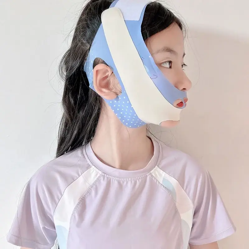 Children Sleeping Anti-Open Mouth Prevent Mouth Opening V-face Bandage Faces Mask Skins Tightening Correction Child Sleep Habits