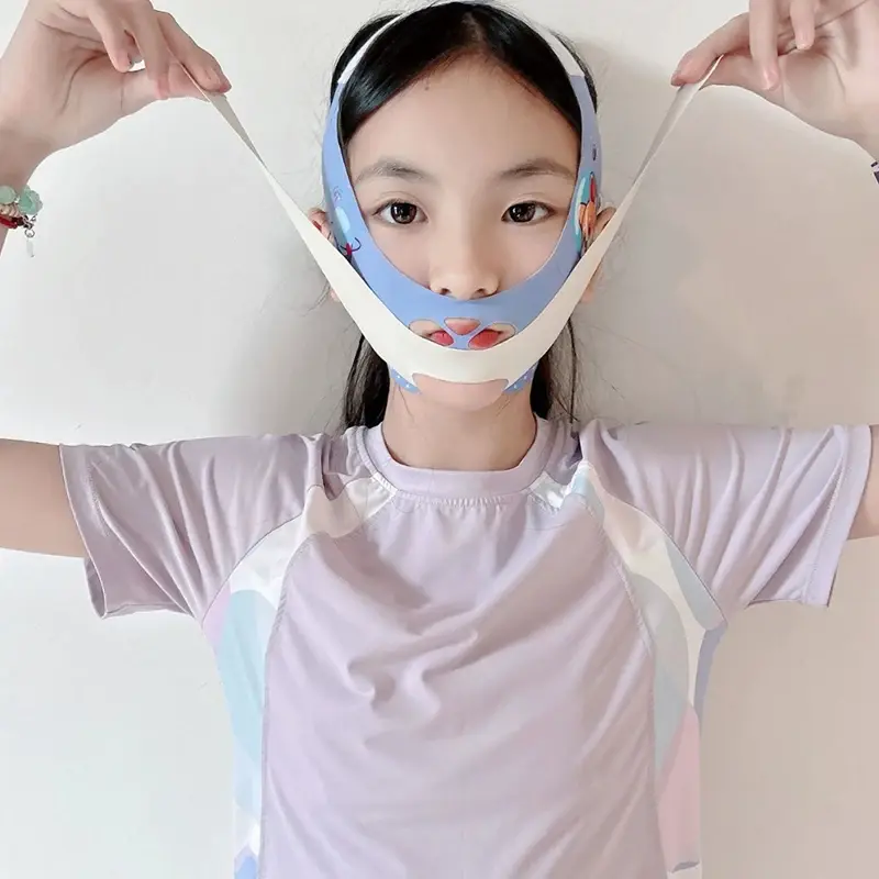 Children Sleeping Anti-Open Mouth Prevent Mouth Opening V-face Bandage Faces Mask Skins Tightening Correction Child Sleep Habits