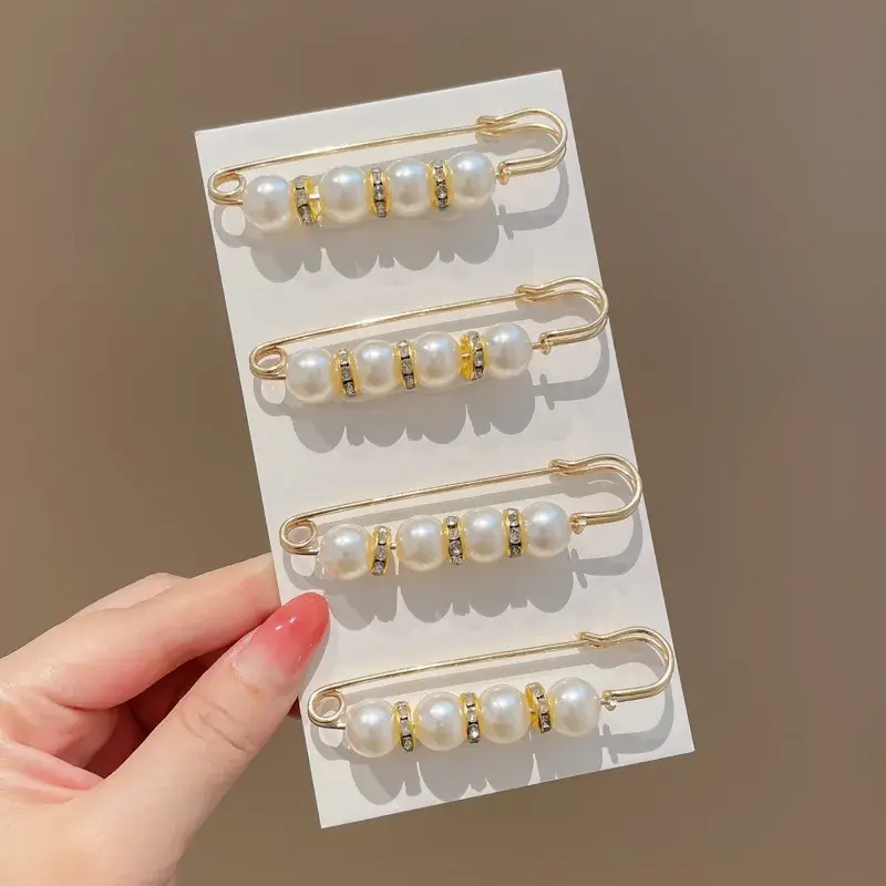 Fashionable Anti-glare Multi-piece Pin Buckle Brooch, Korean Style, for Waist Adjustments