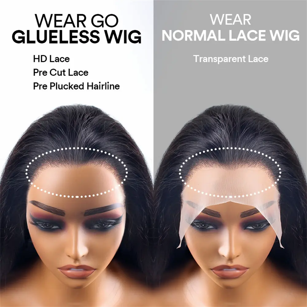 Glueless preplucked Body wave 5x5 hd lace frontal human hair wig 100% Brazilian 40 inch lace front cheap wigs on sale clearance
