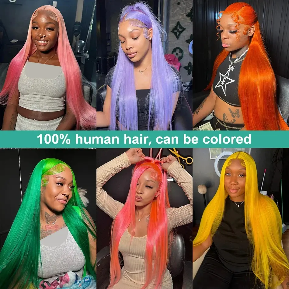 Bone Straight 30 inch lace front Wig human hair 613 Blonde 13x6 hd lace frontal human hair wigs Colored Wigs Cheap on Sale
