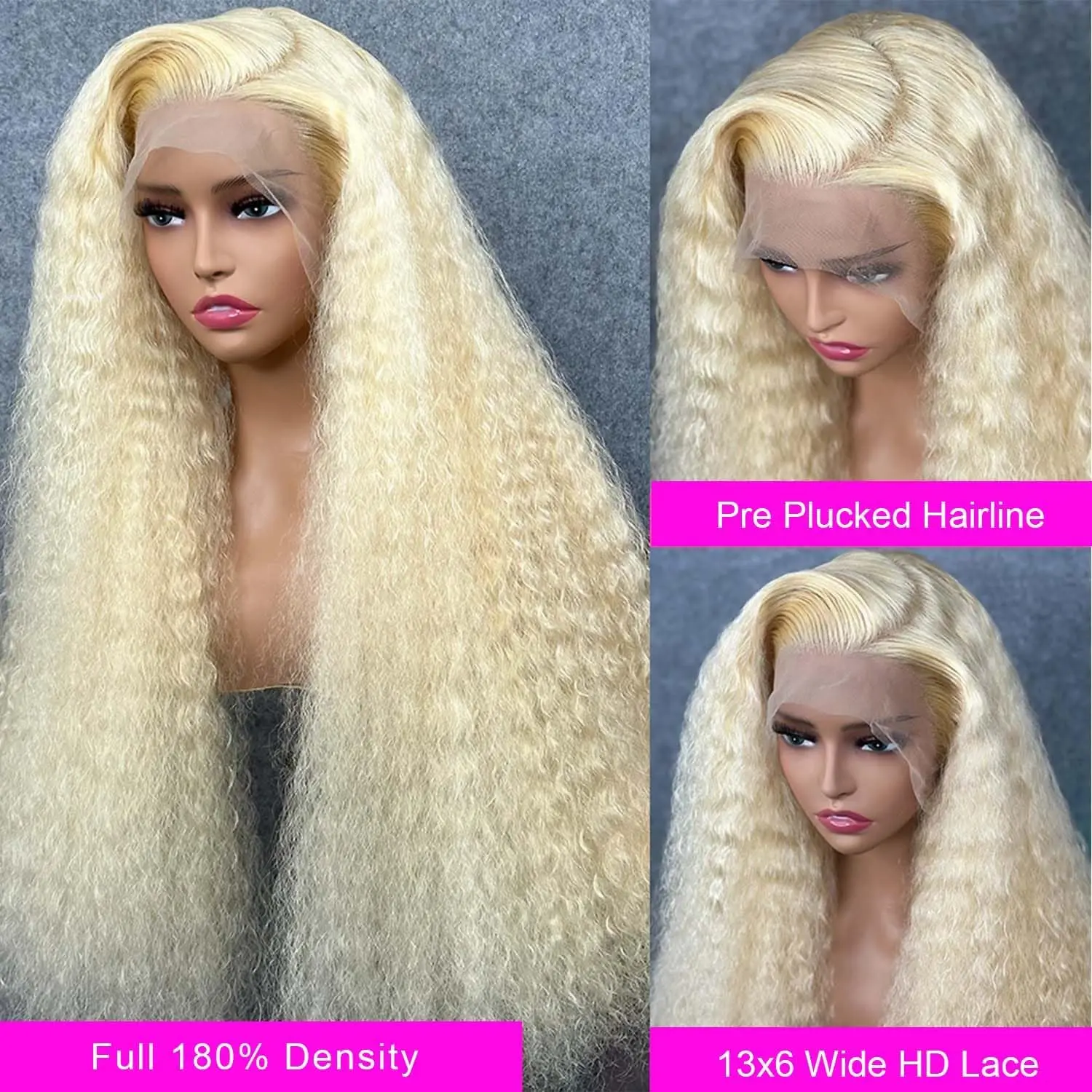 30 inch Lace Front Curly Wig on Sale 13x4 Glueless Wigs Ready to Wear Deep Wave 13x6 hd Lace Frontal Wigs Human Hair for Women
