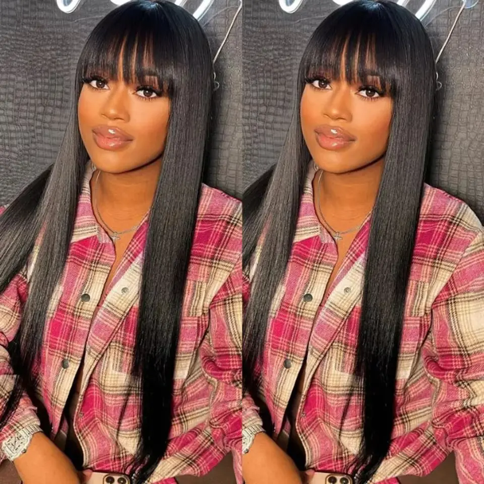 Bone straight 3x1 hd lace frontal human hair wig for women Brazilian 30 inch lace front tansparent Full Machinew wigs on sale