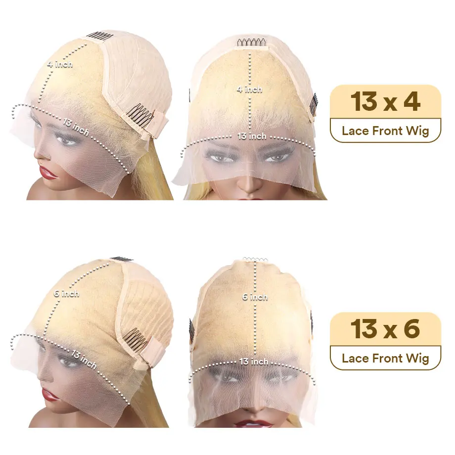 613 Hd Lace Frontal Wig 13x6 13x4 Honey Blonde Lace Front Wig Brazilian 30 Inch Body Wave Human Hair Wigs For Black Women
