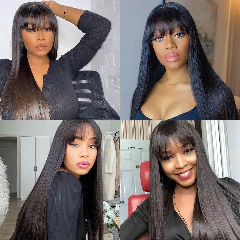 Brazilian 30 inch lace front Full Machine made wigs cheap on sale Straight 3x1 lace frontal wig human hair for women