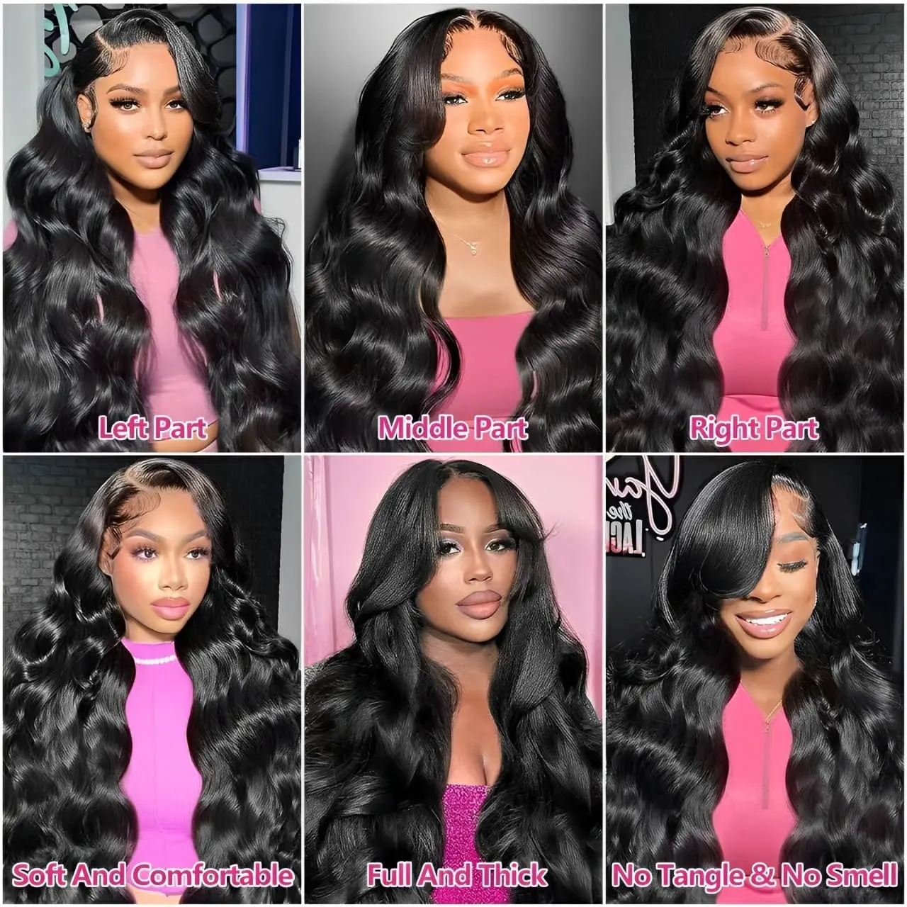 Boby Wave 13x6 lace frontal human hair wigs Pre Plucked hd lace wig for women Brazilion 200 Density Lace Front Wig Cheap on Sale