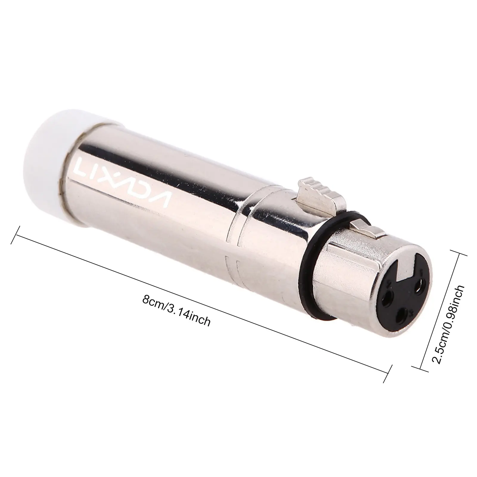 Lixada 2.4G ISM DMX512 Wireless Female XLR Receiver LED Lighting for Stage PAR Party Light