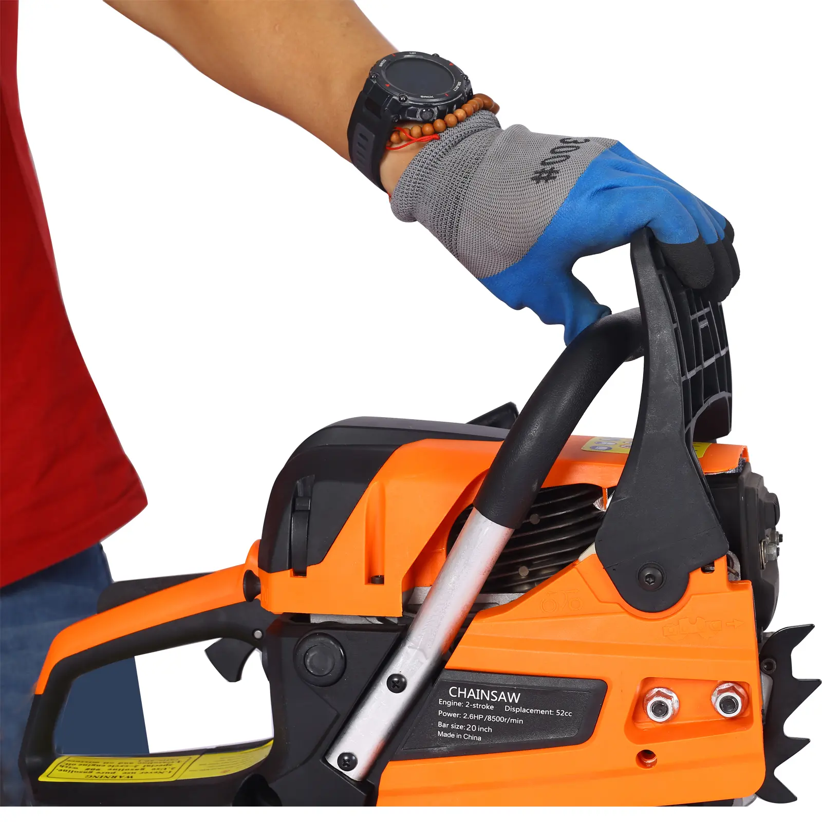 Chainsaw gas  20inch ,52cc Gasoline Chain Saw for Trees ,Wood Cutting 2-cycle EPA Compliant