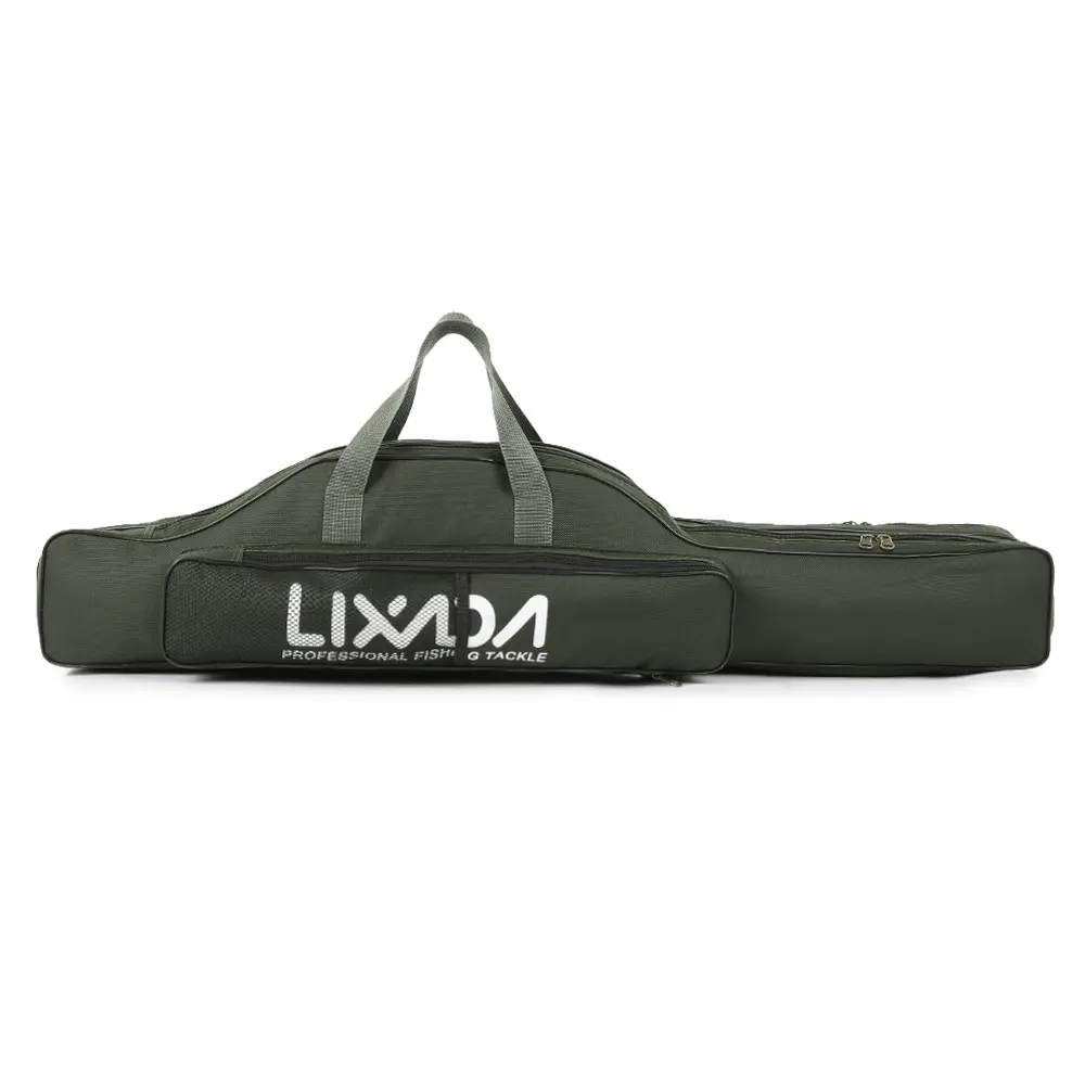 100cm/130cm/150cm Fishing Bag Portable Folding Fishing Rod Reel Bag Fishing Pole Gear Tackle Tool Carry Case Carrier Travel Bag