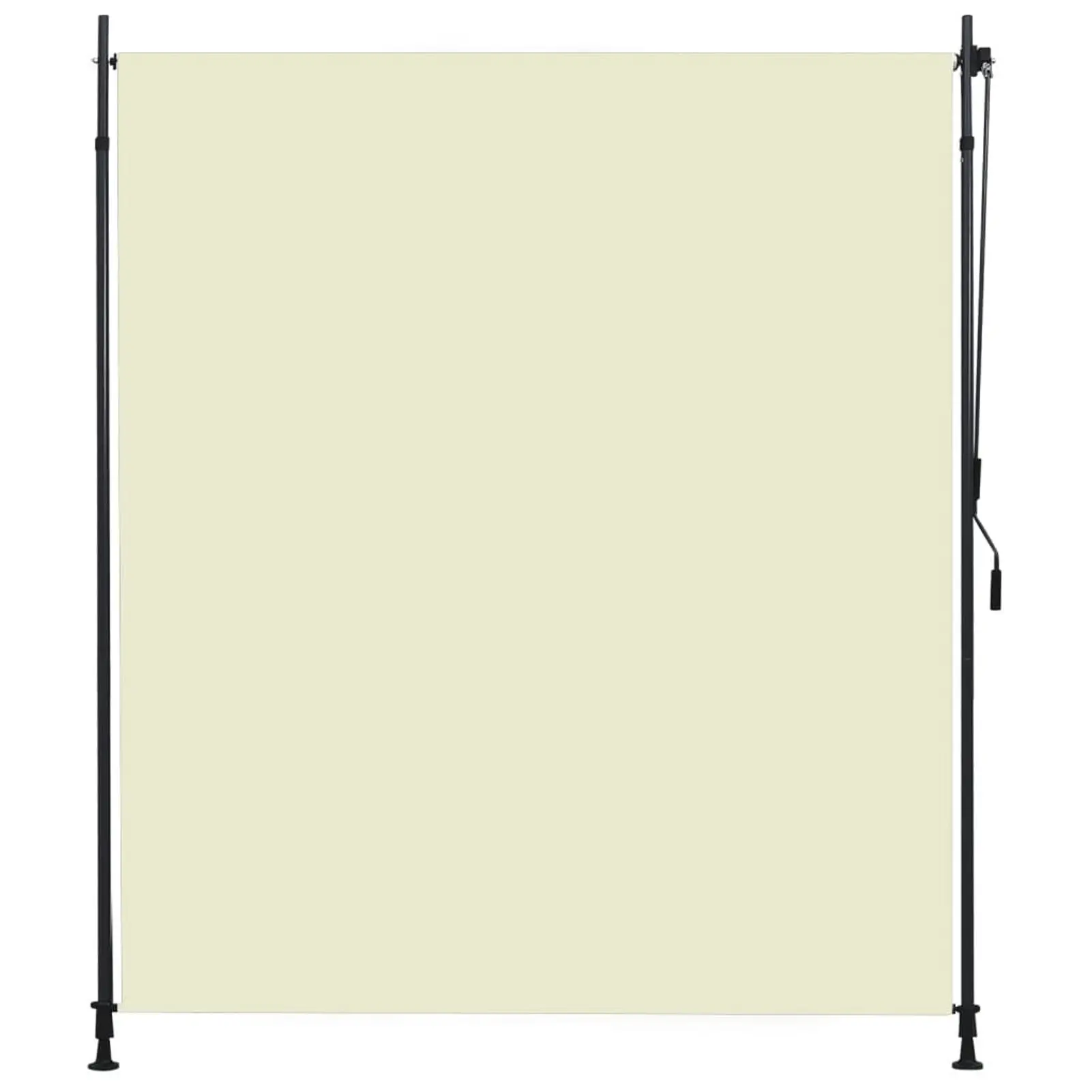 Outdoor Roller Blind Large with PA coating Create Some Privacy and Shade on Balcony Patio Porch Pergola Garden 200x270 cm