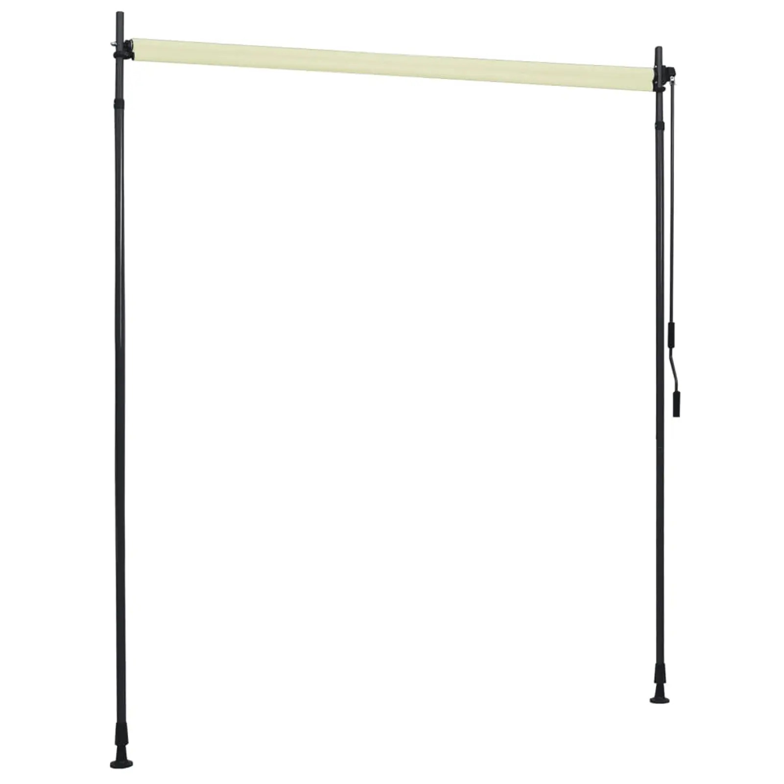 Outdoor Roller Blind Large with PA coating Create Some Privacy and Shade on Balcony Patio Porch Pergola Garden 200x270 cm