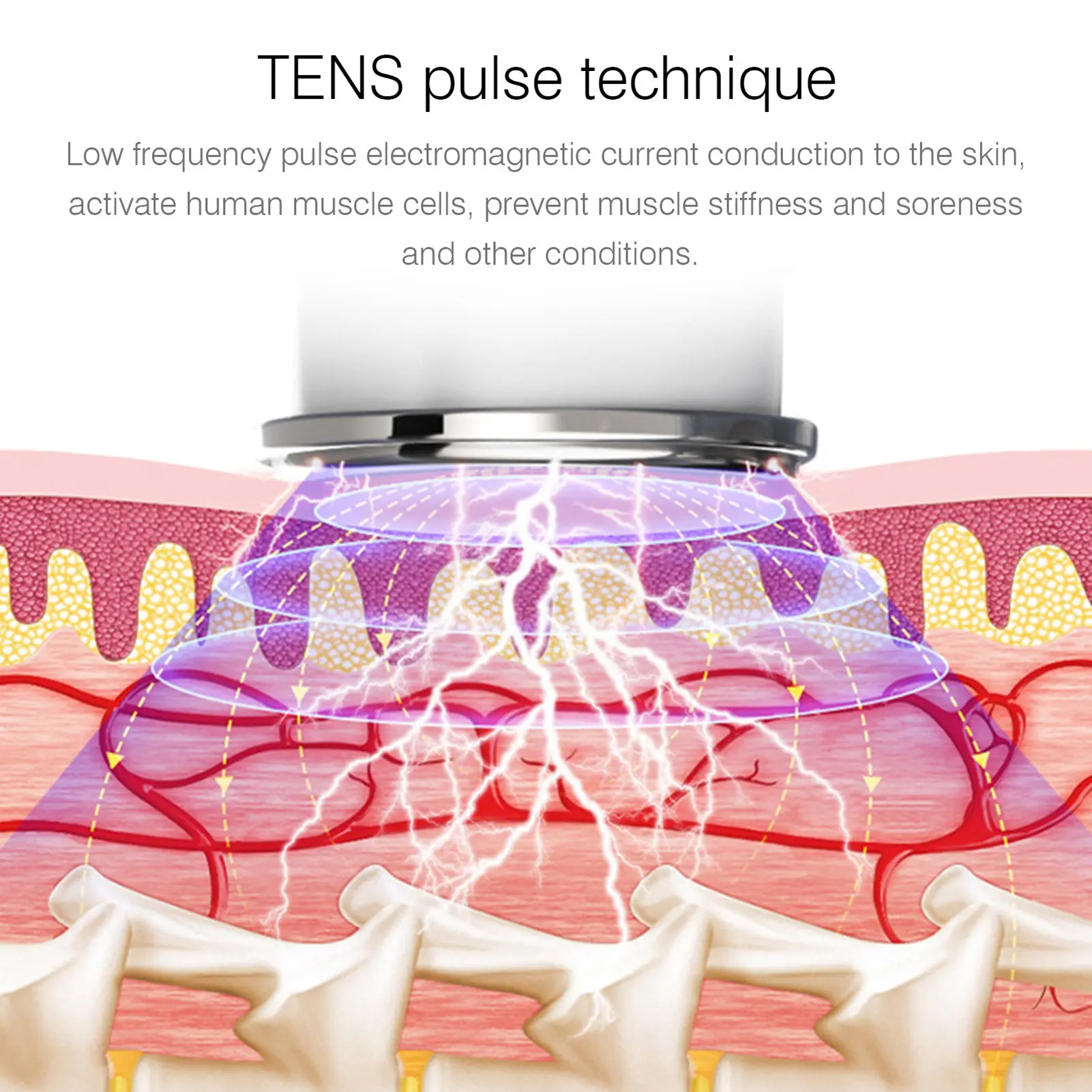 Cervical Massager 16 Modes USB Smart Pulse Heating 4 Head Neck Massager for Neck Tension Relax Muscles Neck Shoulder Pain Relief