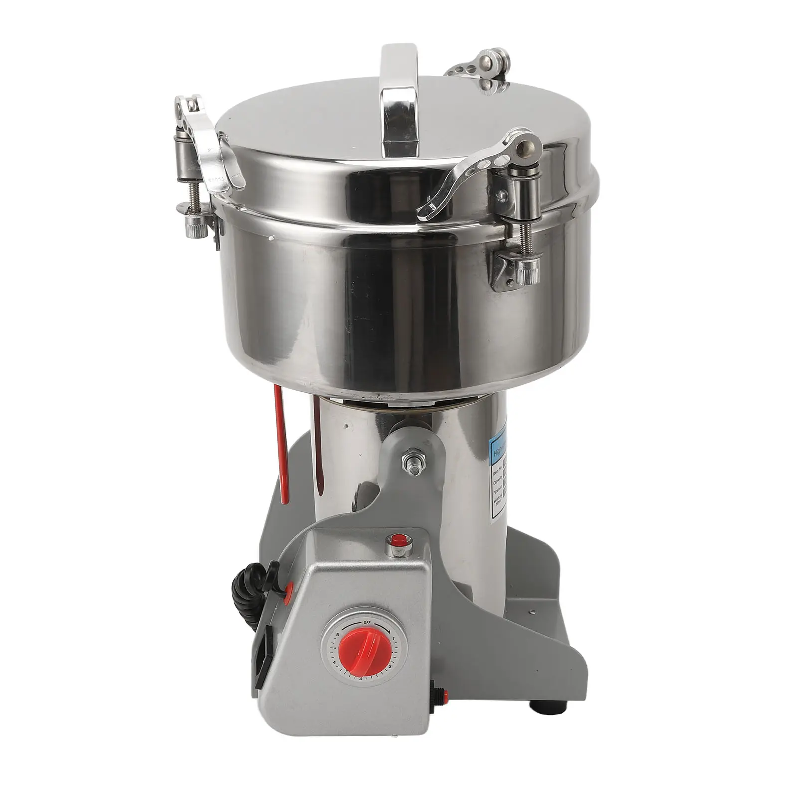 Electric Grinding Machine 3000W Multi Purpose Swing Stainless Steel Easy To Clean Grain Mill Grinder for Spices for Commercial
