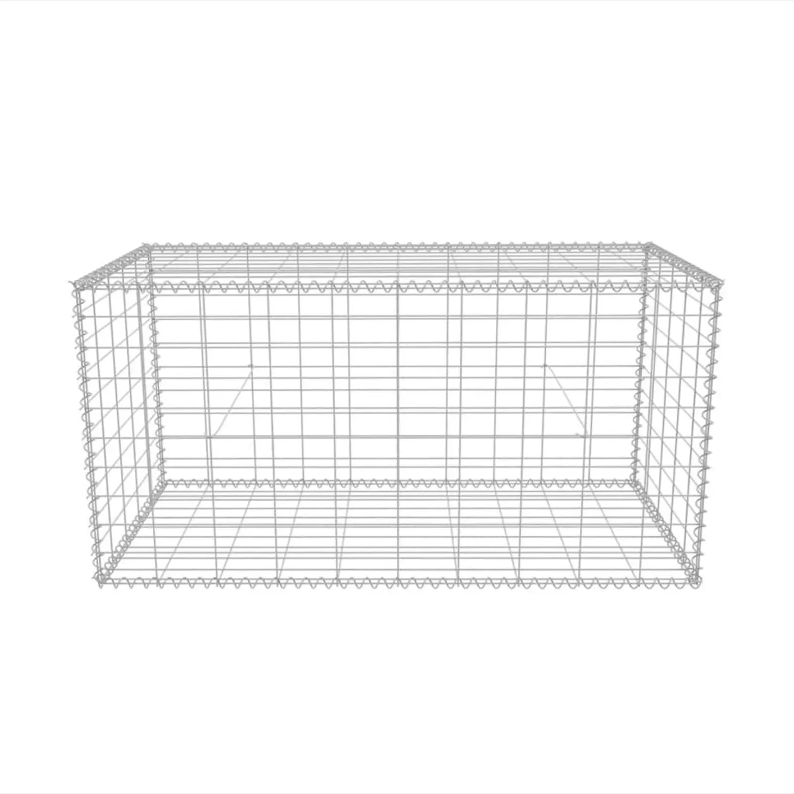 Garden Decoration Gabion Basket Galvanized Steel Outdoor Privacy Screen for Residential and Commercial Landscape Design
