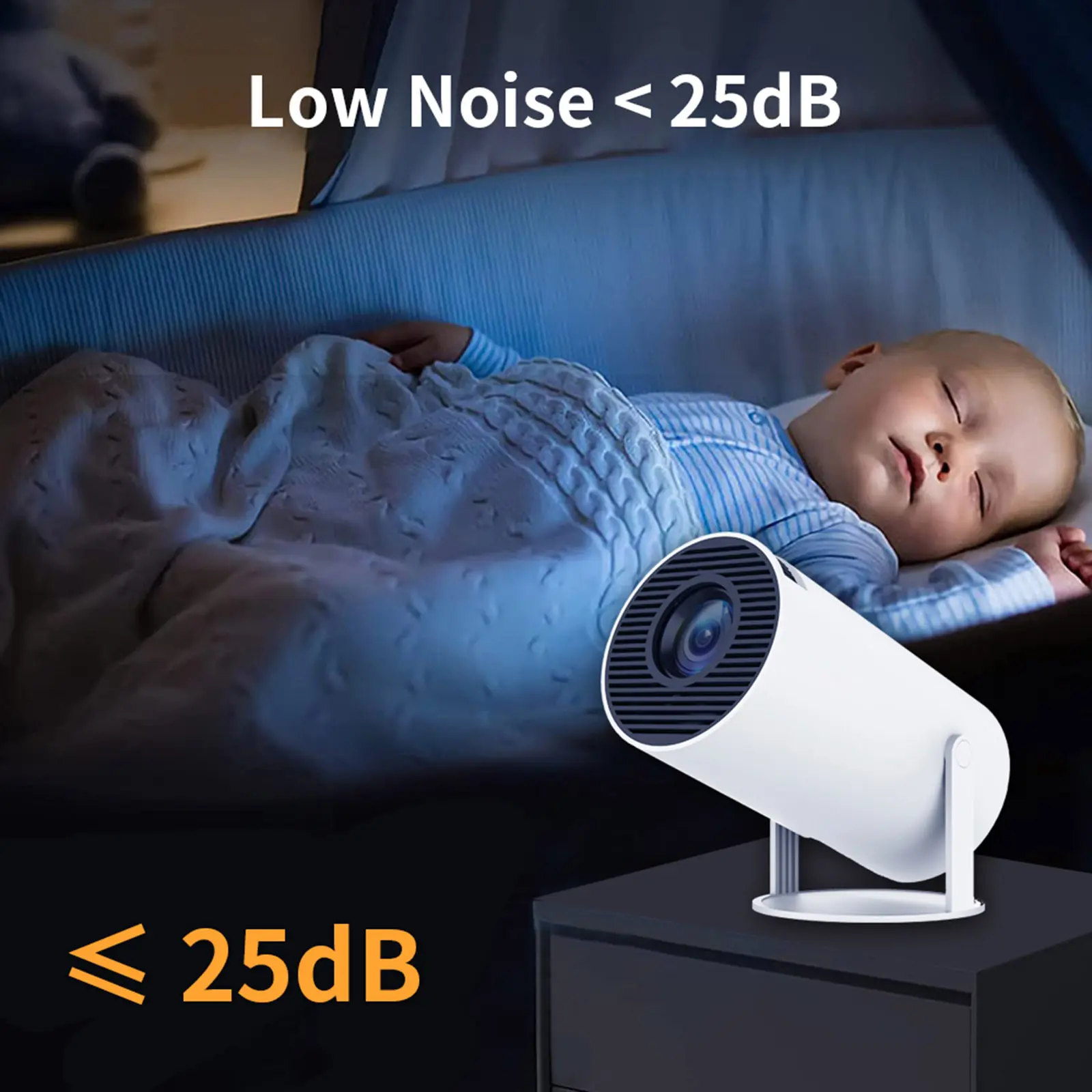 New product HY300 projector model for home dormitory portable mini projection Android version high-definition cross-border explo