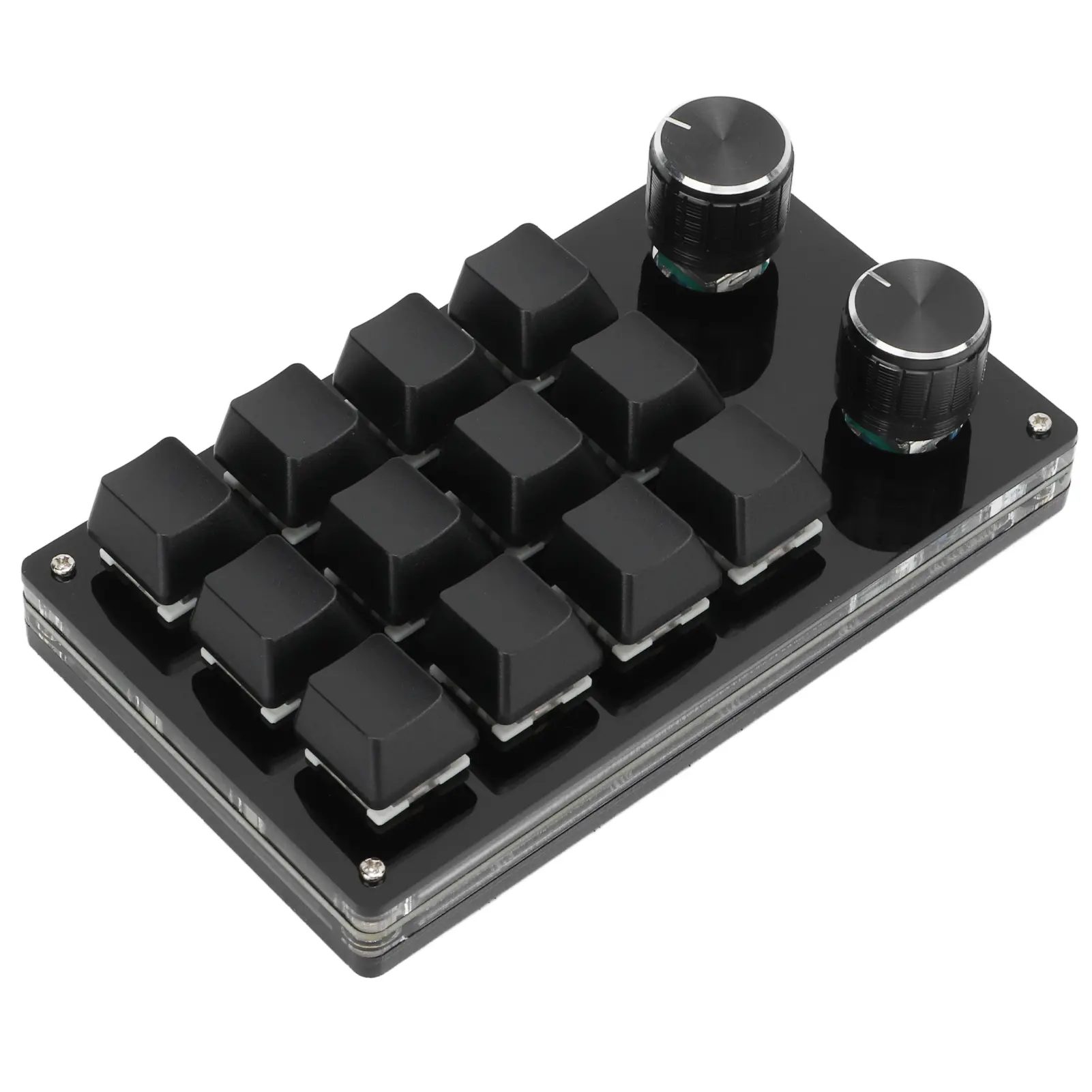 Mechanical Gaming Keypad One Handed Macro Mechanical Keyboard 12 Key Multifunction  Programmable Keypad for Office Gaming