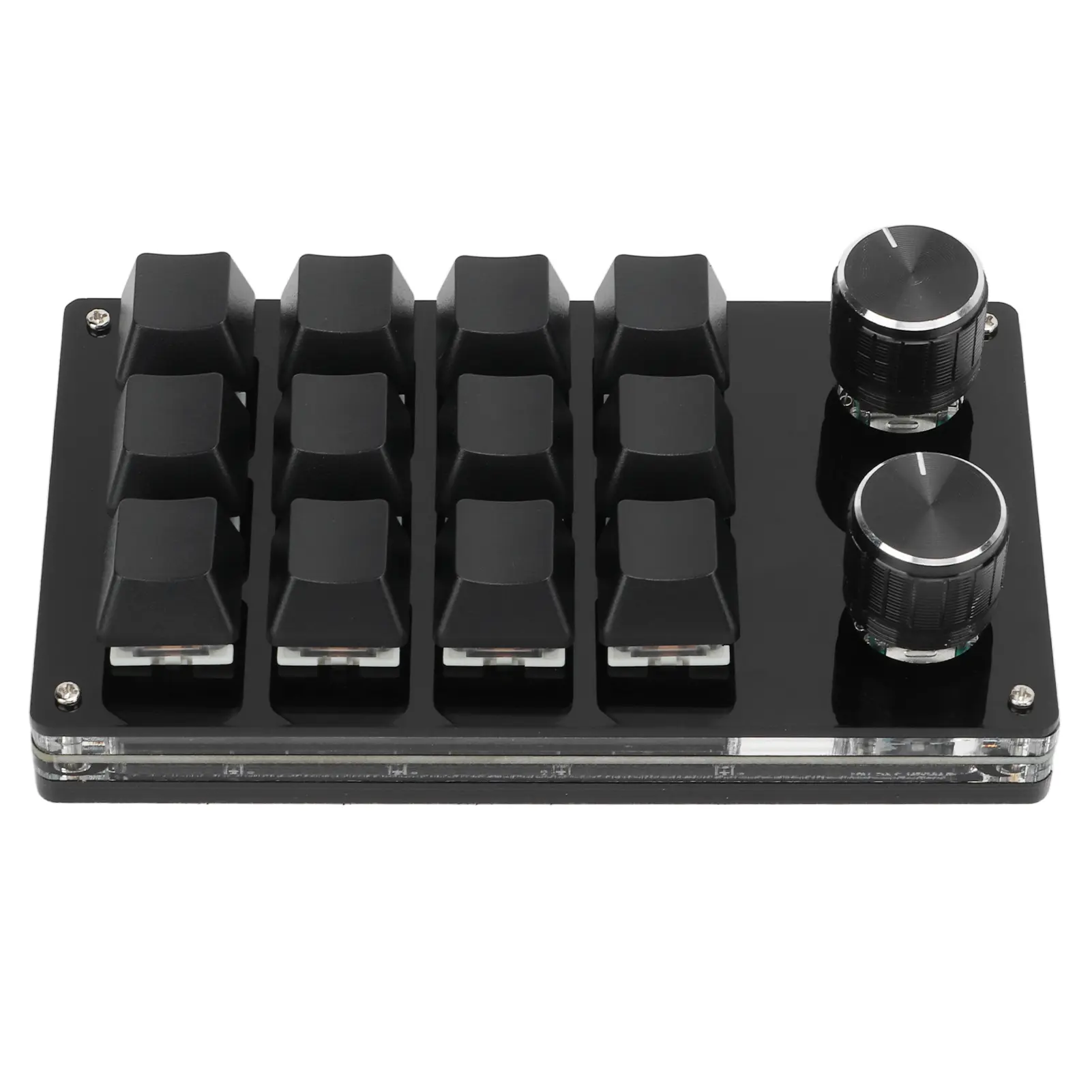 Mechanical Gaming Keypad One Handed Macro Mechanical Keyboard 12 Key Multifunction  Programmable Keypad for Office Gaming