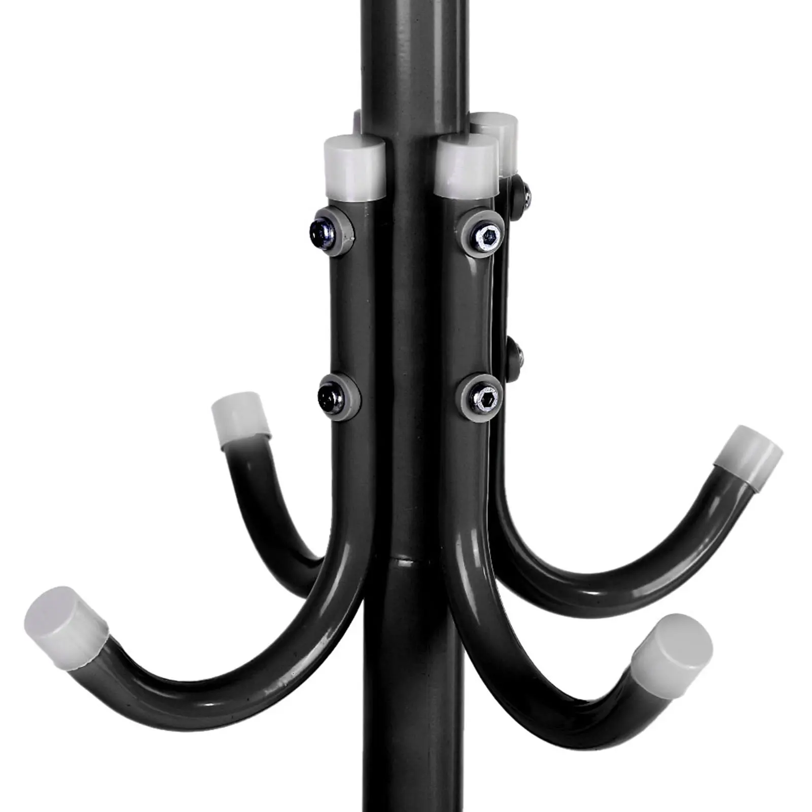 Coat Hat Tree Clothes Stand Hanger Multi Hook Metal Coat Hat Rack Tree Stand Clothes Bag Hanger Organizer for Home Bedroom