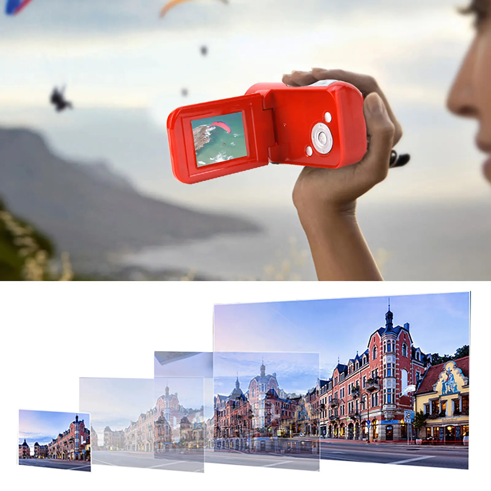 Digital Camcorder  Video Camera Camcorder  Portable Children Kids HD Digital Video Camera Camcorder with  LCD Sceen