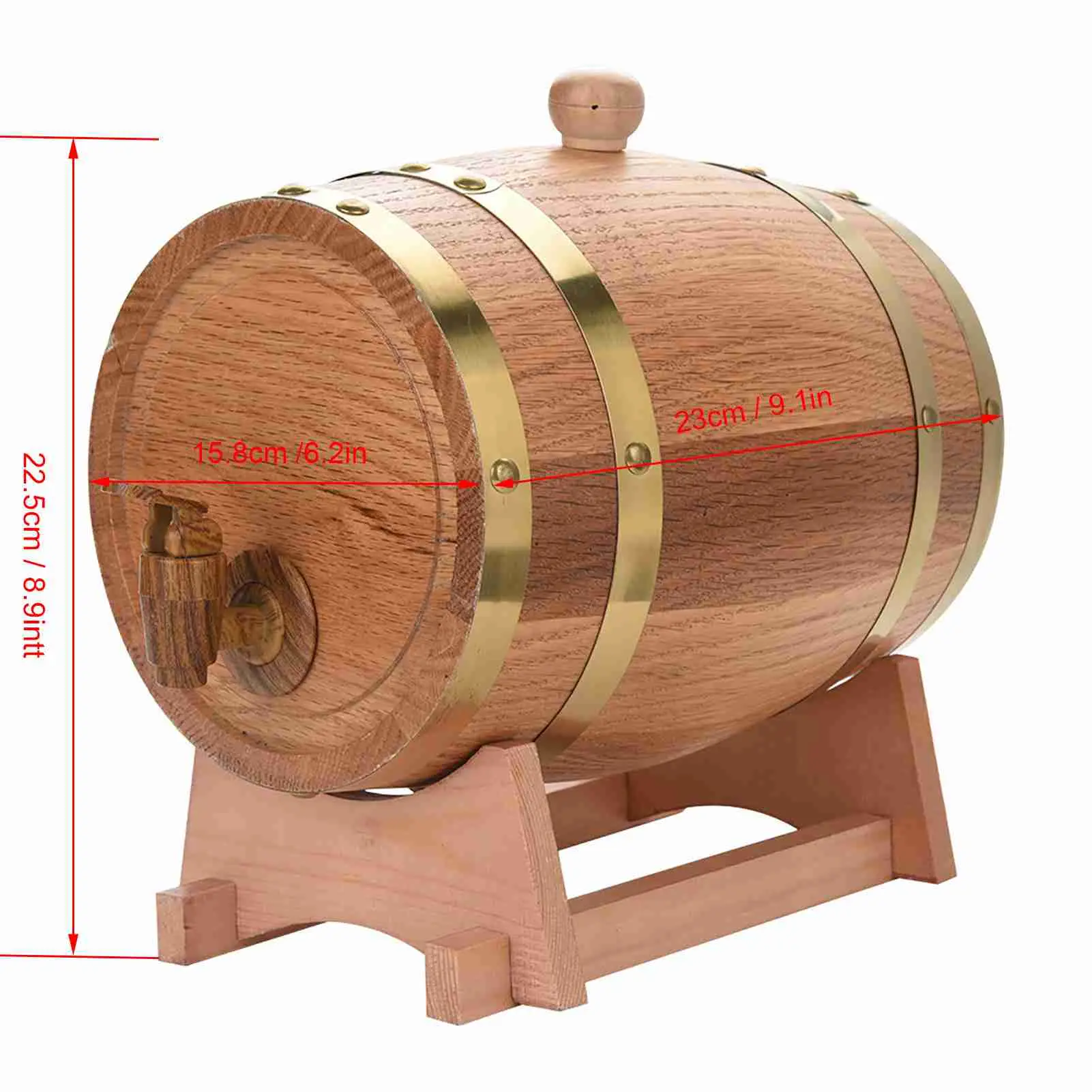 Barrel for Beer Oak Barrel Oak Timber Wine Barrel Vintage Wood Oak Timber Wine Barrel for Beer Whiskey Rum Port Vintage Wood Oak