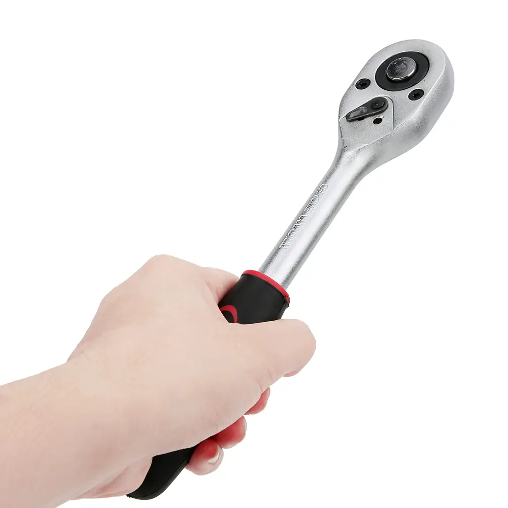 Wrench Socket Screwdriver Tool Set Kit Mechanics 1/2 1/4in with Case Screwdriver Tool Set Mechanics Wrench Set