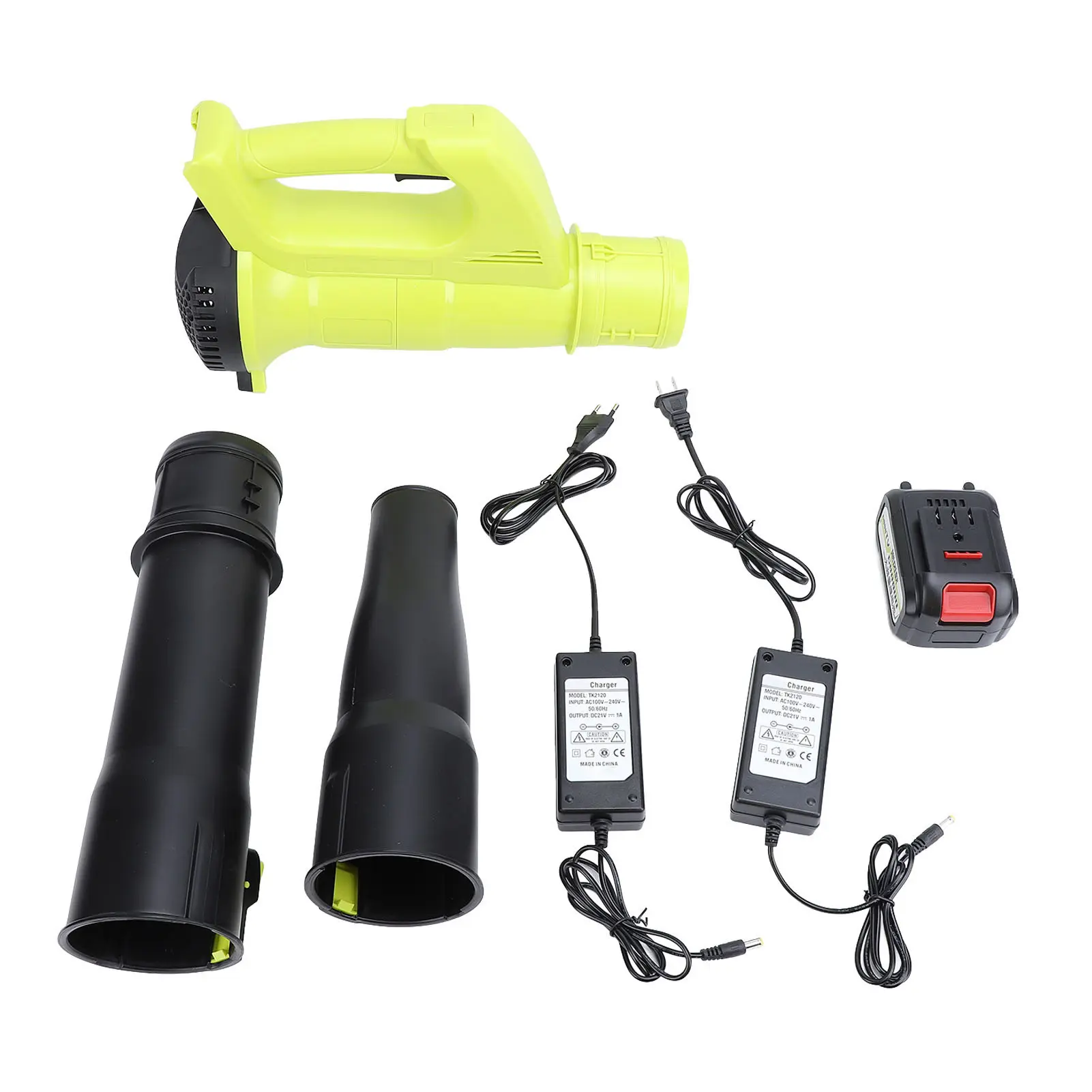 Cordless Blower Cordless Leaf Blower Cordless Blower Axial Leaf Snow Industrial Lithium Rechargeable High Power Garden Supplies