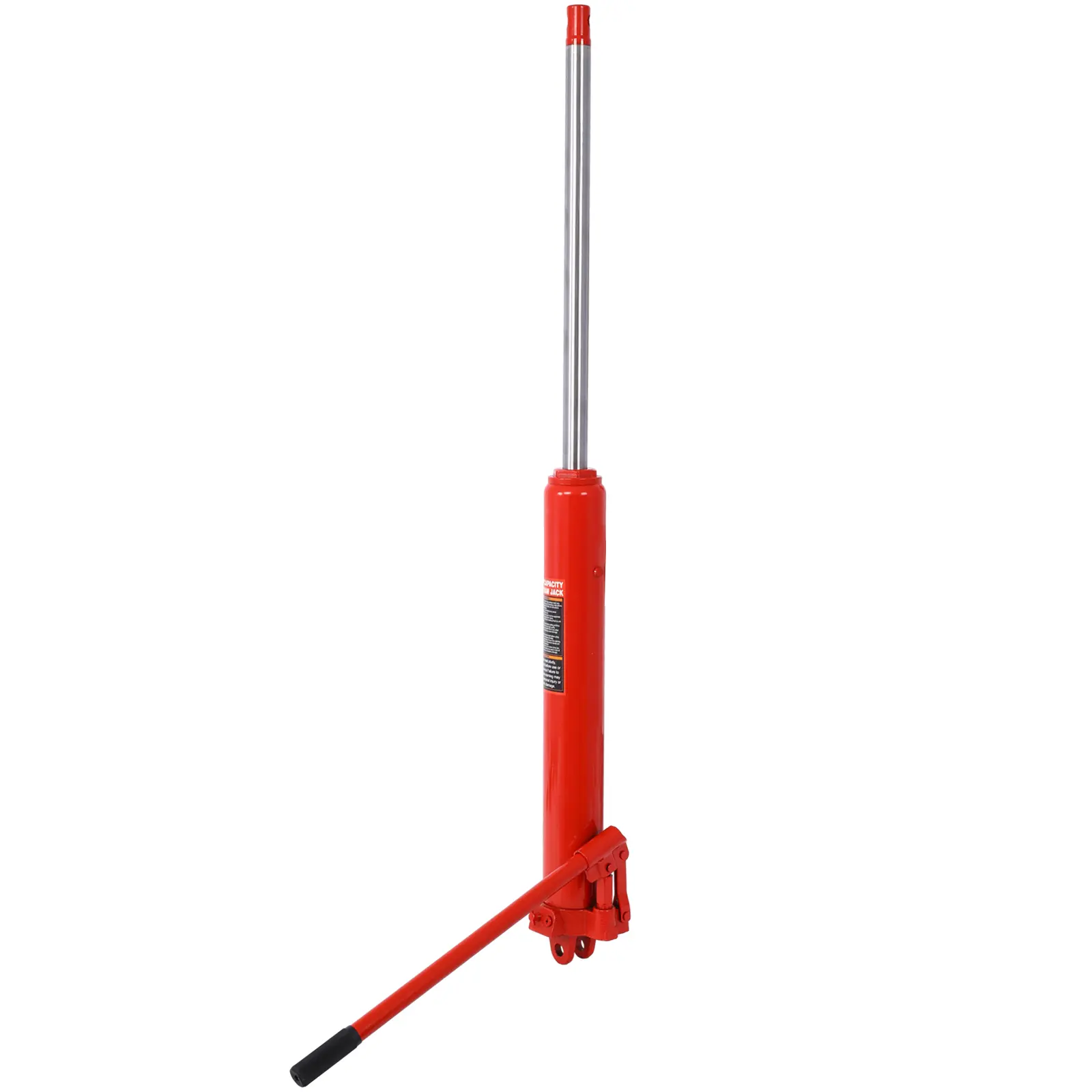 Hydraulic Long Ram Jack with Single Piston Pump and Clevis Base (Fits: Garage/Shop Cranes, Engine Hoists, and More): 8 Ton (16,0