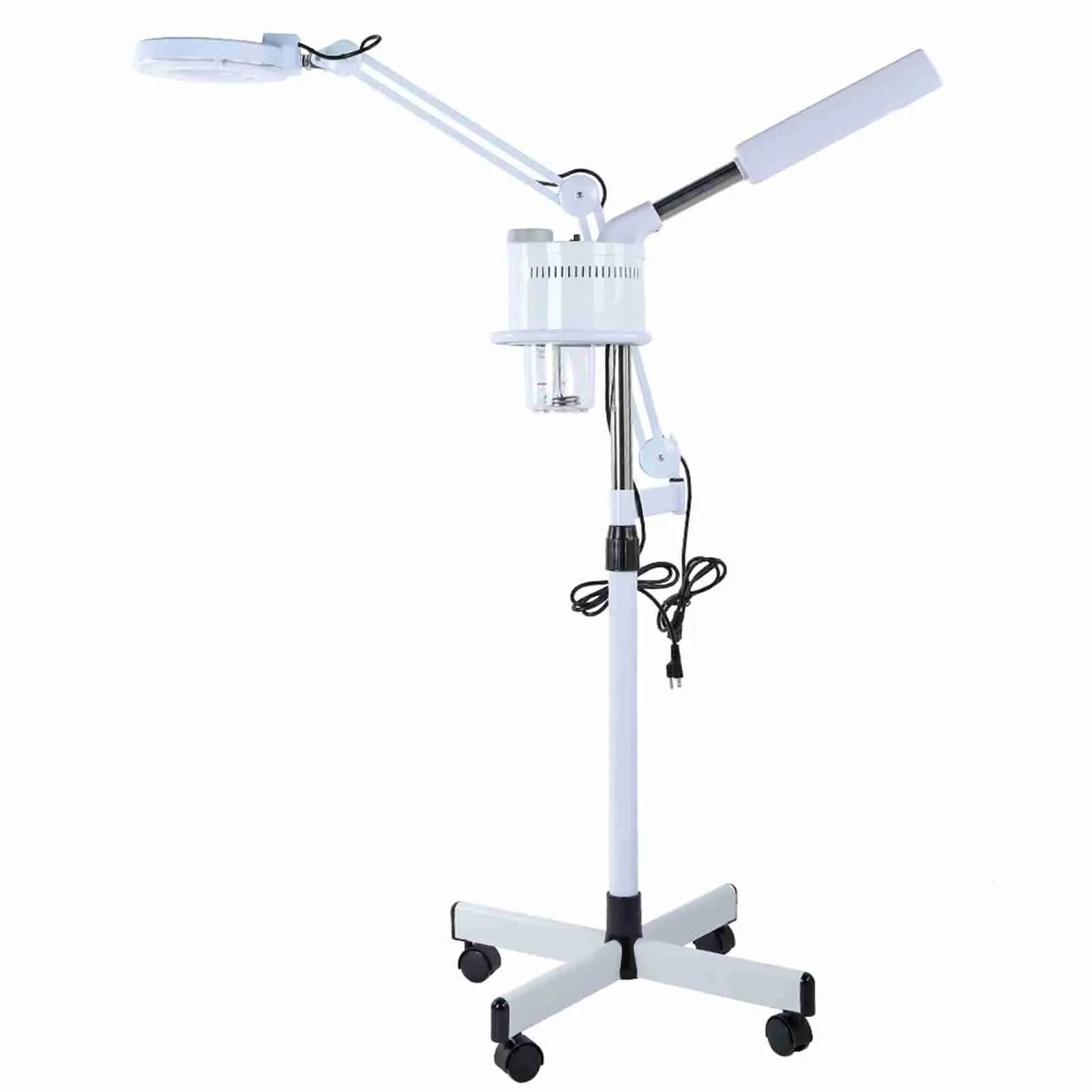 3in1 UV Facial  Cold Light LED 5X Magnifier Floor Lamp Facial  Magnifier Cold Light Professional UV Facial