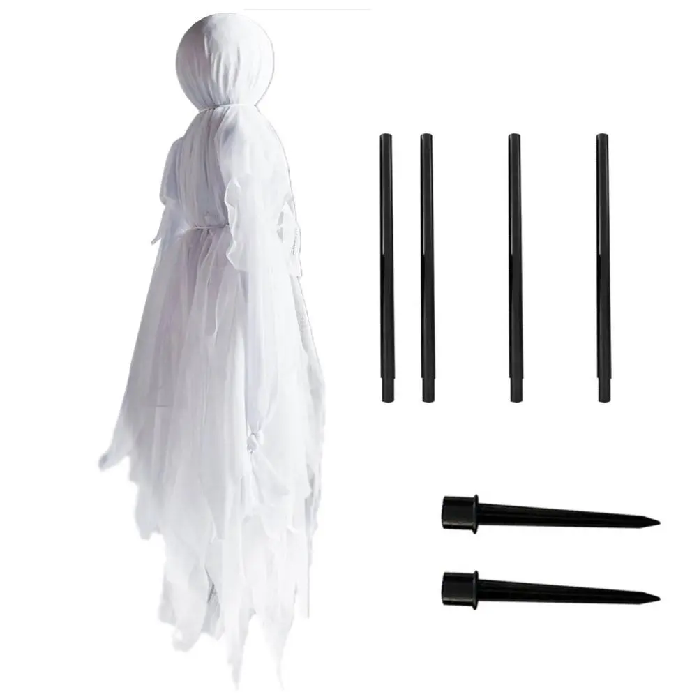 Screaming Witches Voice Control Waterproof Interesting Emit Flash Battery Powered Creepy Witch for Halloween for Outdoor Decor