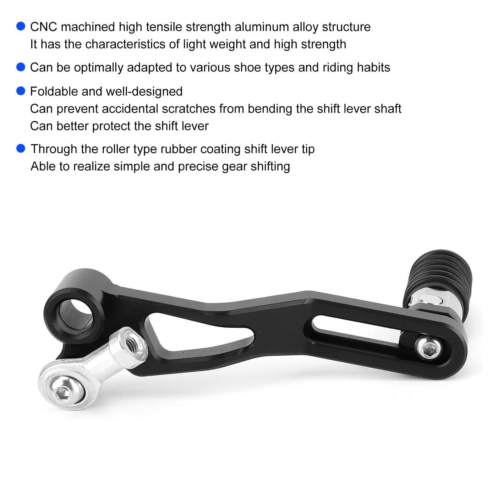 Gear Shifter Motorcycle Folding Gear Shifter Pedal Fit for  NINJA 250R/300/Z250/Z300 Pedal Lever Motorcycle  Pedal