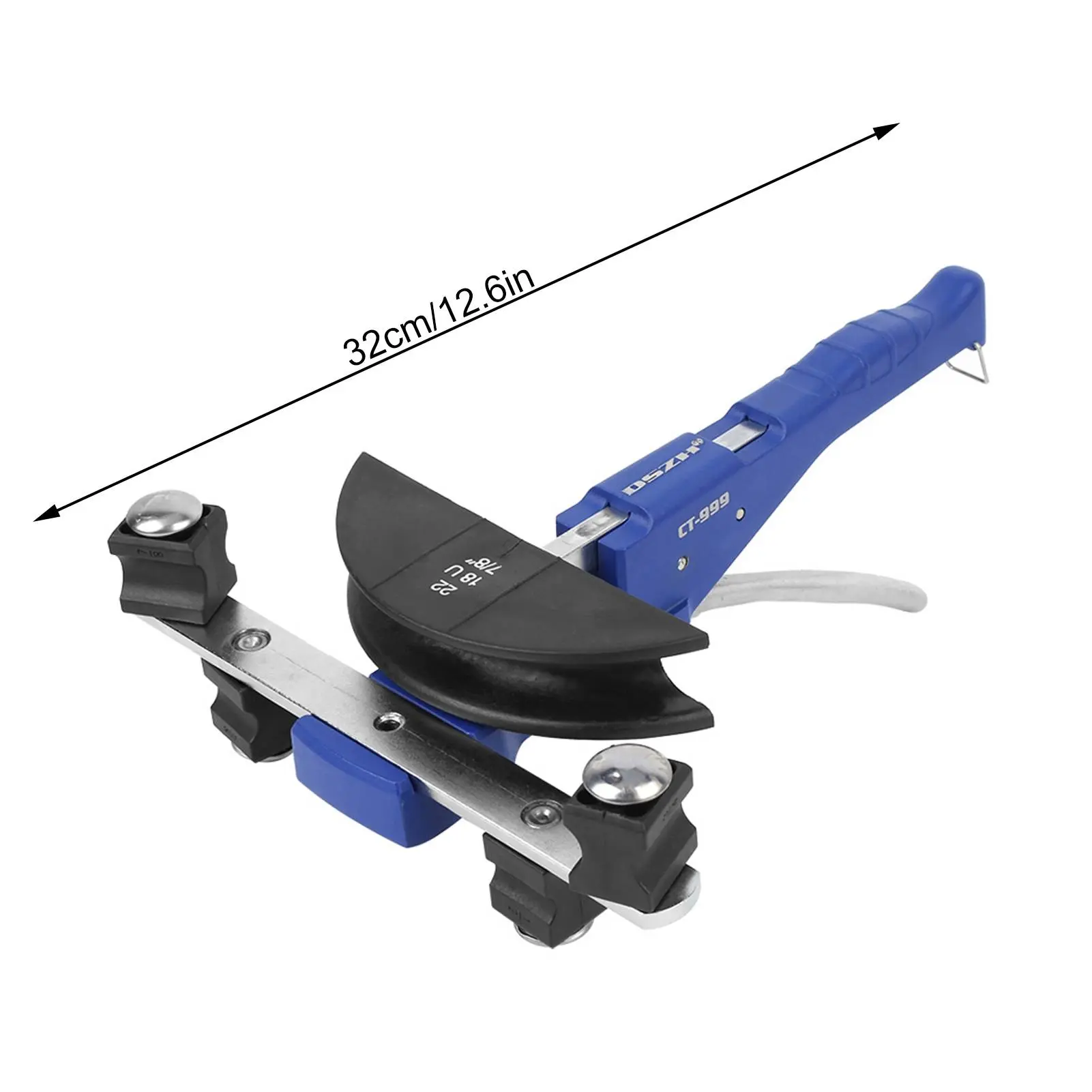Pipe Bender DSZH CT‑ Bending Machine Pipe Cutter Mechanical Ratchet Bow‑Type with  Wheel 6‑22mm Bending Machine