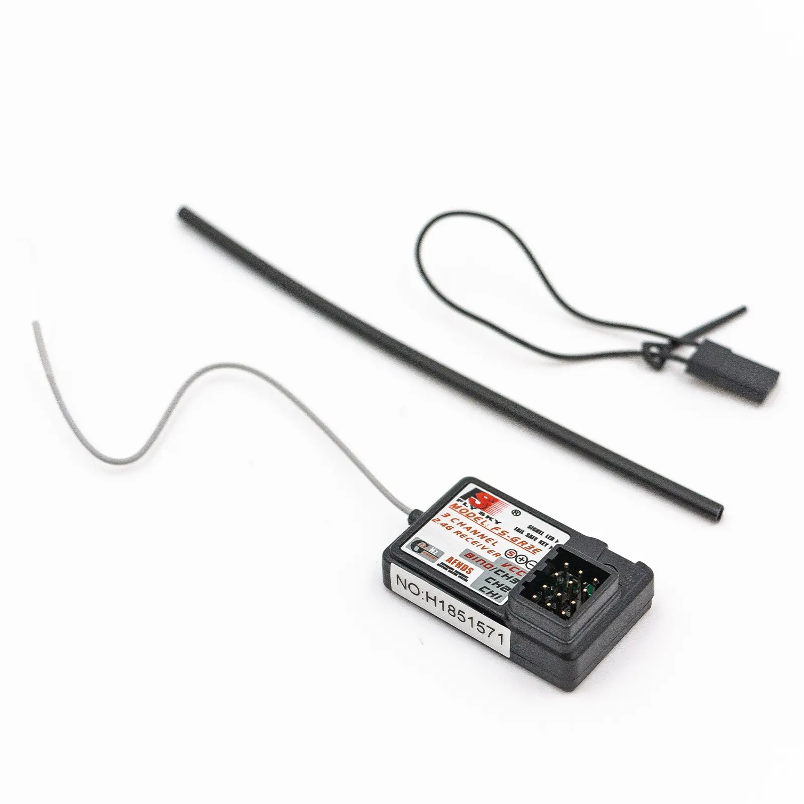 Flysky FS-GR3E AFHDS 3CH Receiver for RC Car Boat FS-GT2 FS-GT2B FS-GT3B FS-GT3C FS-IT4S