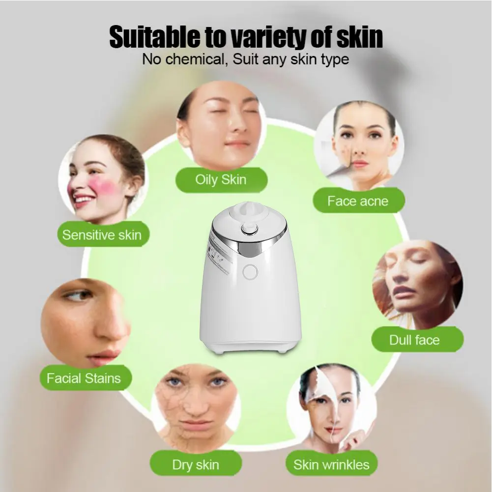Automatic Facial Mask Maker Automatic Mask Maker Vegetable Mask Machine Natural Fruit Vegetable Collagen Face Mask Machine