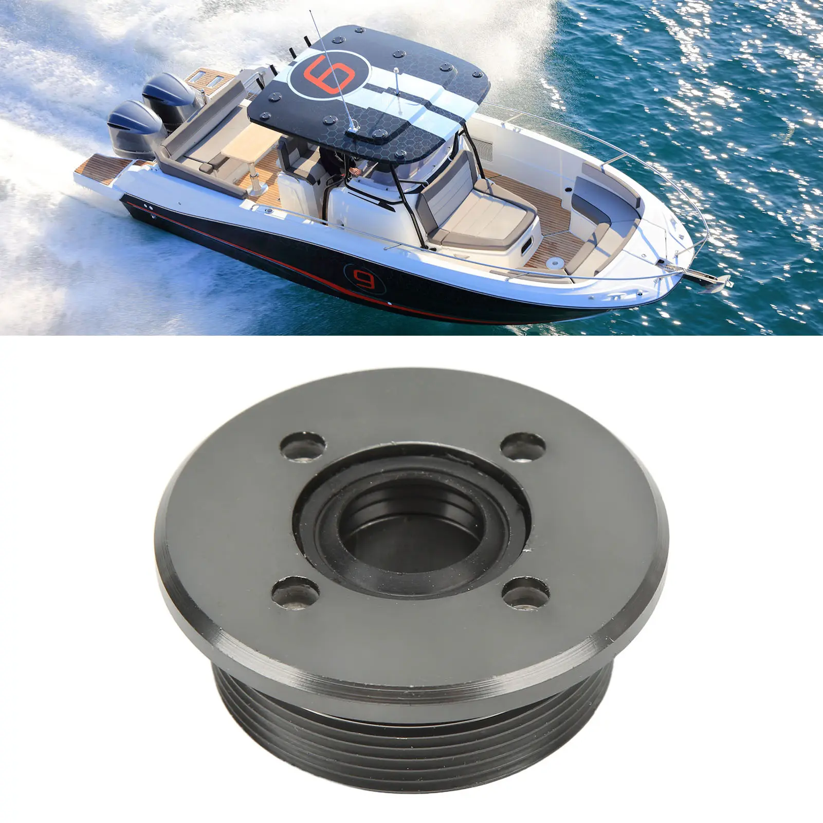 Tilt Trim End  6H1‑43821‑11‑00 High Performance Replacement For 70TLRY 90TLRA 60TLRA 70HP Trim Tilt Assy Cylinder