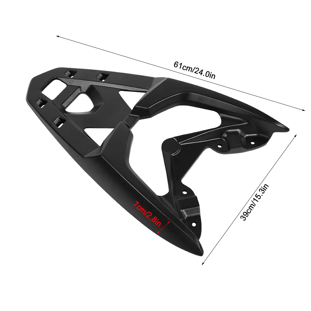 Motorcycle Rear Luggage Shelf Motorcycle Rear Luggage Rack Cargo Holder Shelf Bracket for Nmax 155 2017‑2019 Rear Luggage Rack