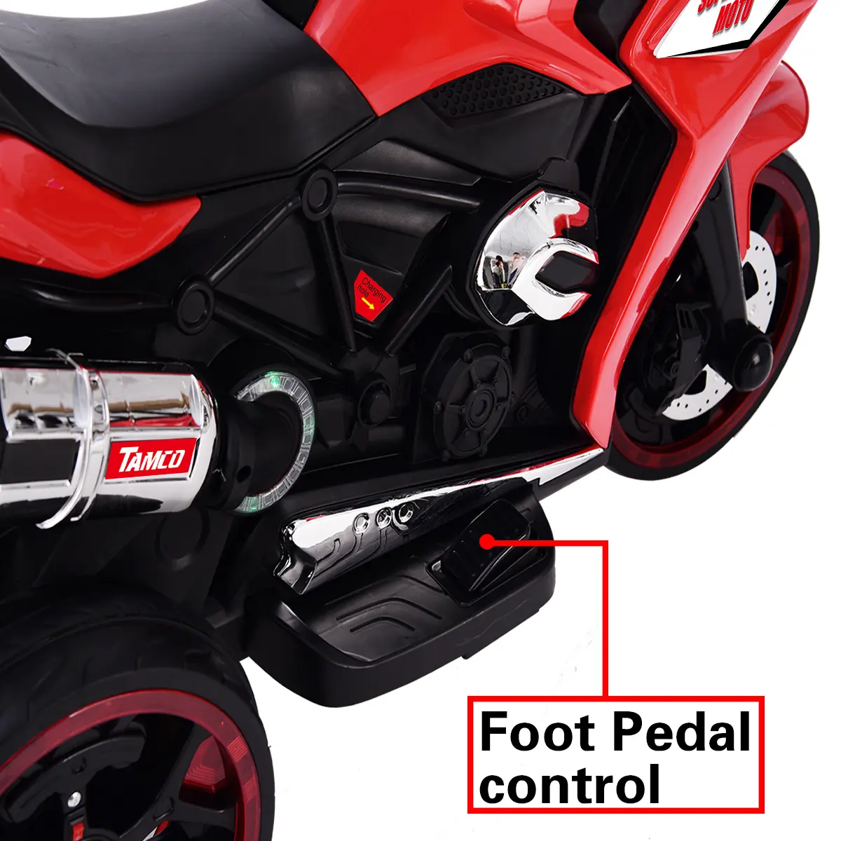 12V Kids Electric motorcycle ,ride on motorcycle,Three lighting wheels Kids electric toys BoysGirls Motorcycle, Children Battery