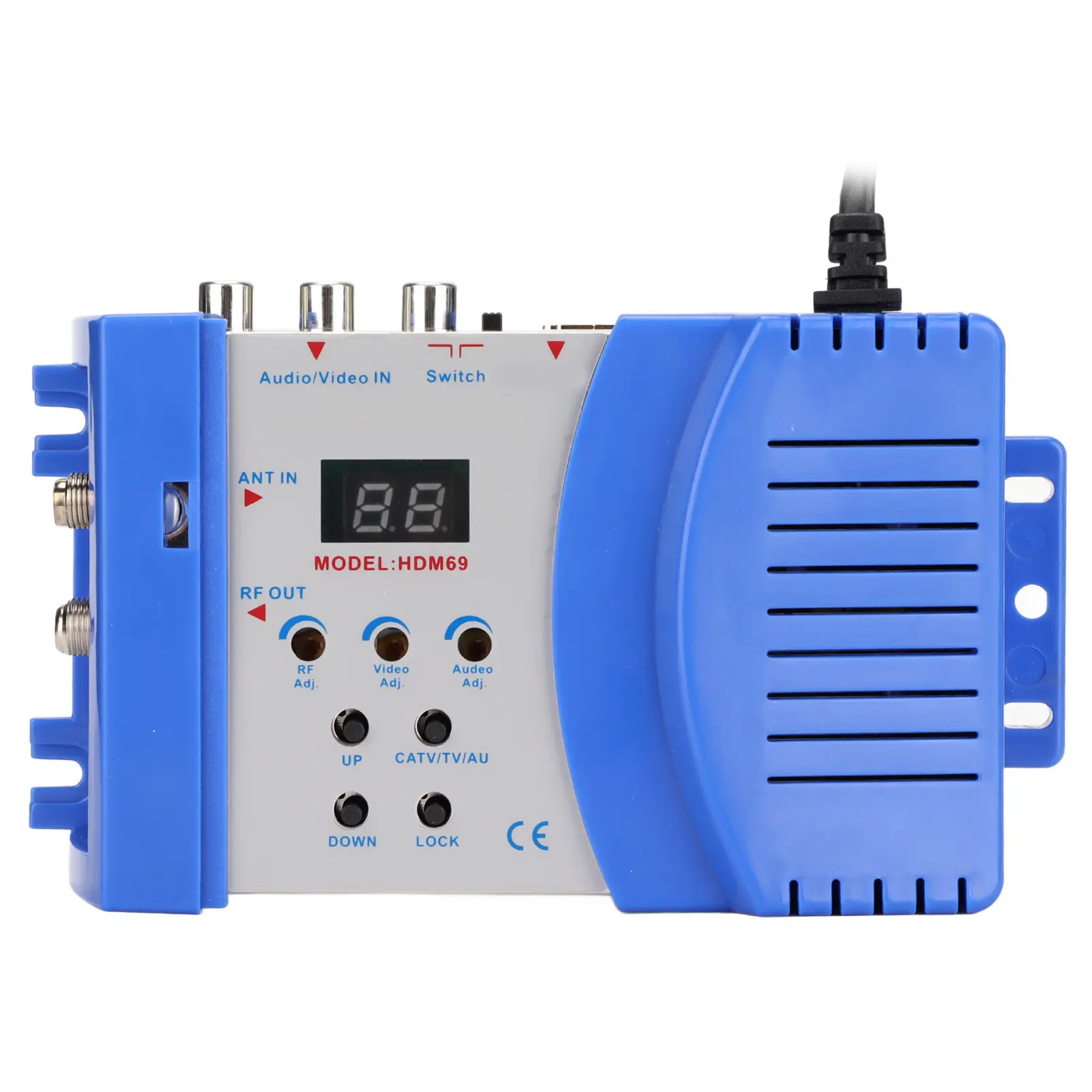 HD Modulator PAL NTSC Format Drive  HD Multimedia Interface AV to RF Converter for Home TV HD Multimedia Interface Modulator