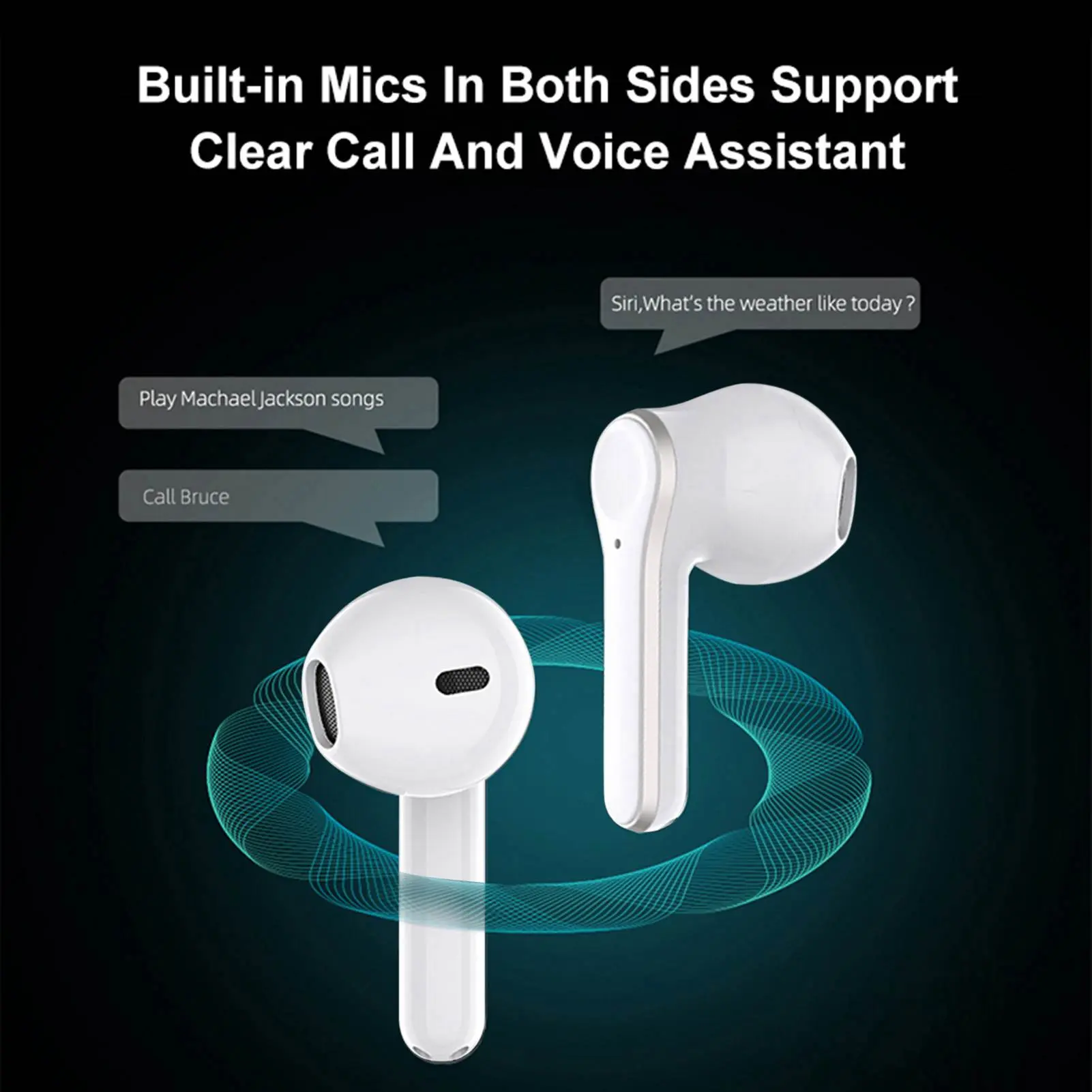 Wireless Translator Device Language Translator Earbuds Bluetooth Support 144 Languages Translation Wireless Translator Earphone