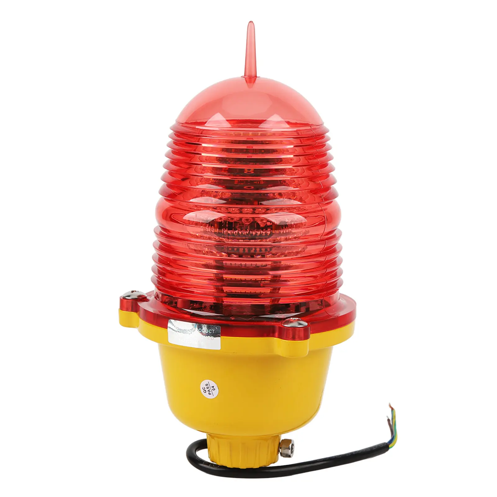 Aviation Obstruction Light Super Bright  Resistant Aviation Obstruction Light for Marine Boat Aviation Obstruction Light