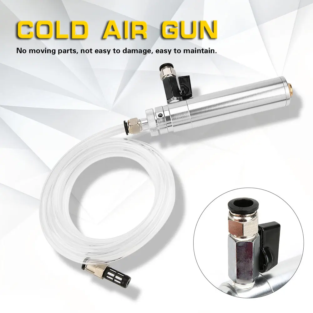 Adjustable Mechanical Process Vortex Cold Air Dry Cooling Gun & Flexible Tube Cold Air Gun  Vortex cold air gun  Cold Air Gun