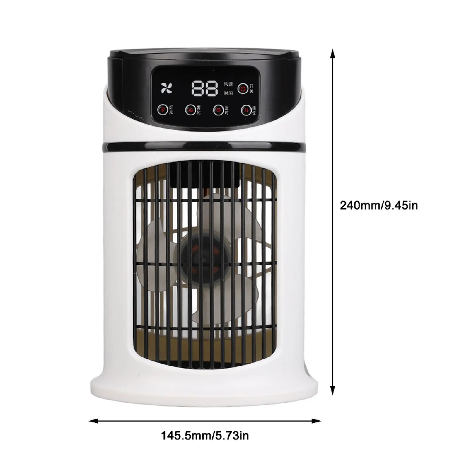 Air Cooler Portable Mini Air Conditioner Mobile Multifunction Air Cooler Fan Water Cooling Fan for Office Home Mobile Air Cooler