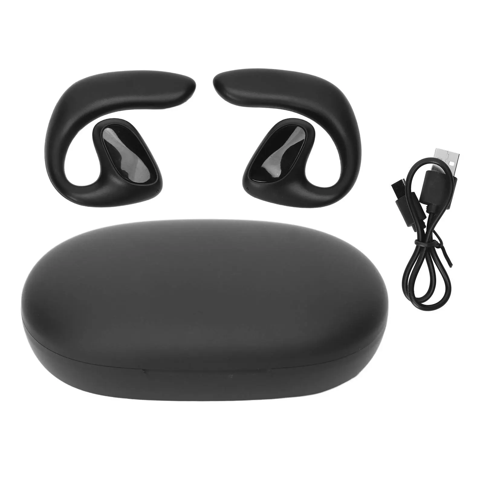 Language Translator Earphones M8 Language Translator Earbuds Ergonomic Design 144 Languages Smart for Travel for Communication